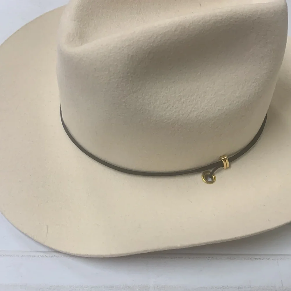 Anthropologie Van Palma Ezra cowboy hat new without tags size 58